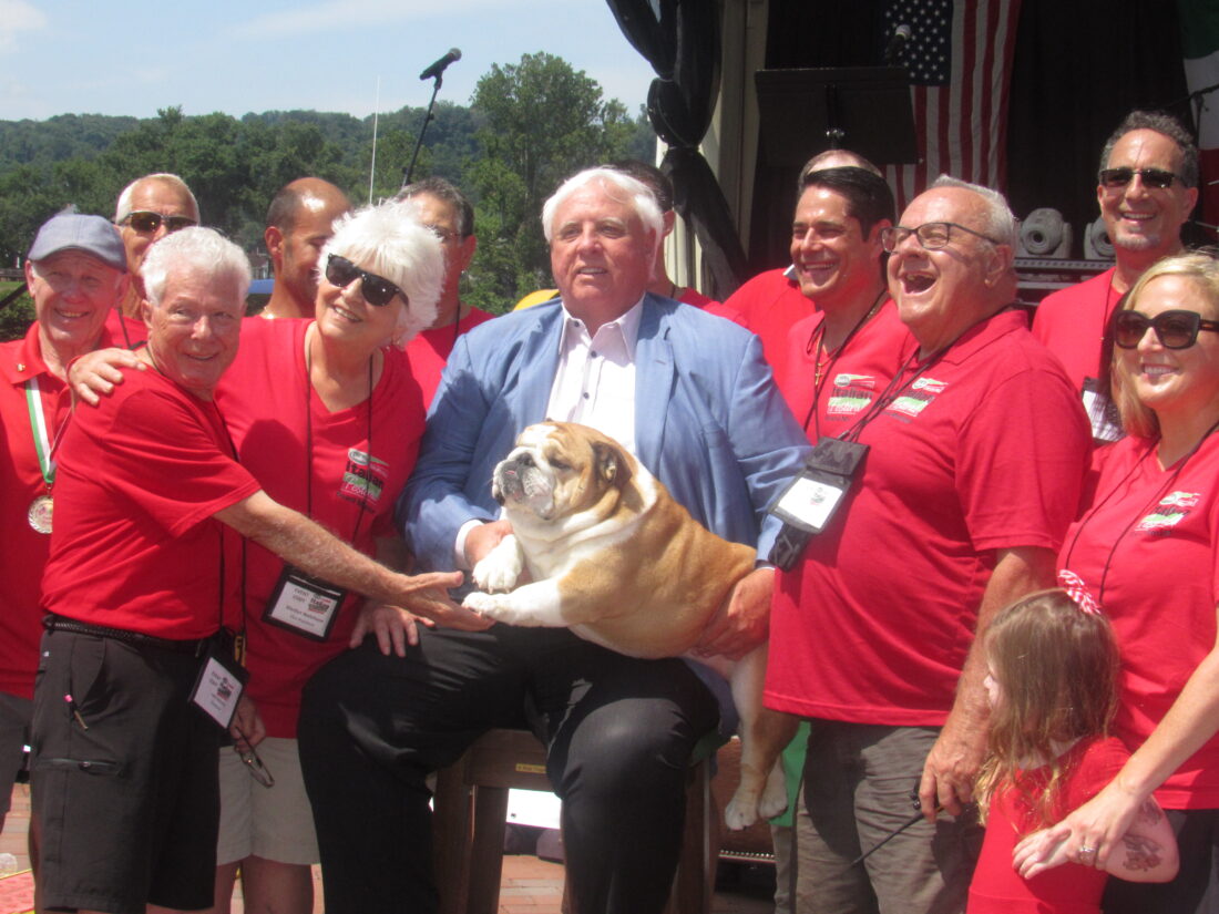 40th annual Italian Festival receives visit from Gov. Justice, Babydog | News, Sports, Jobs - Vimarsana News